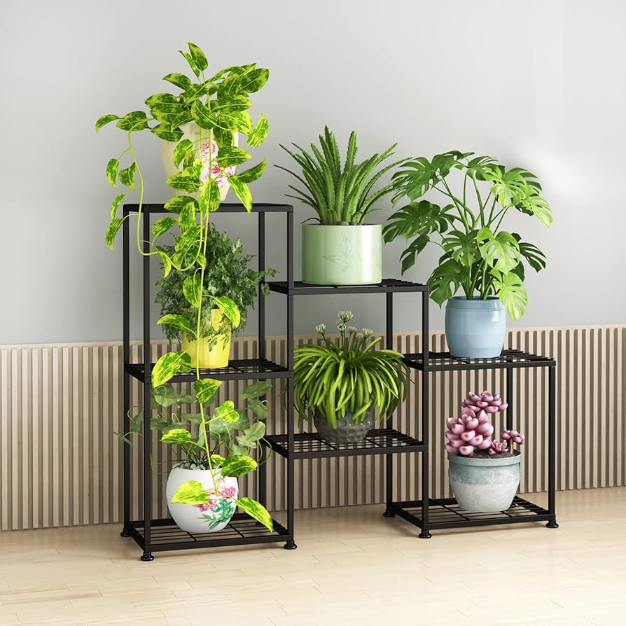 Elevate Your Garden Aesthetic with Stylish Outdoor Plant Stands for Multiple Plants